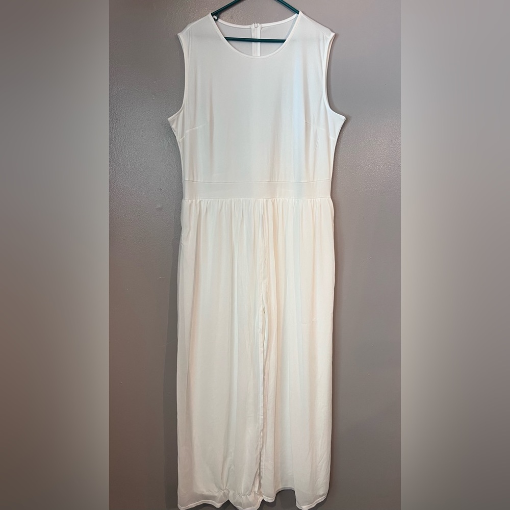 Women’s White Jumpsuit
